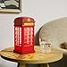MECO Bedside Lamp, Touch Sensor LED Table Lamp Dimmable USB Nightlight for Home Restaurant Bedroom Decor Novelty Thanksgiving (Not Included Batteries)