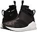 PUMA Women's Fierce Strap WN's Cross-Trainer Shoe, Black White, 8 M US