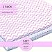 Bassinet Sheet Set 2 Pack - Baby Bassinet Sheets with 100% Jersey Cotton (32