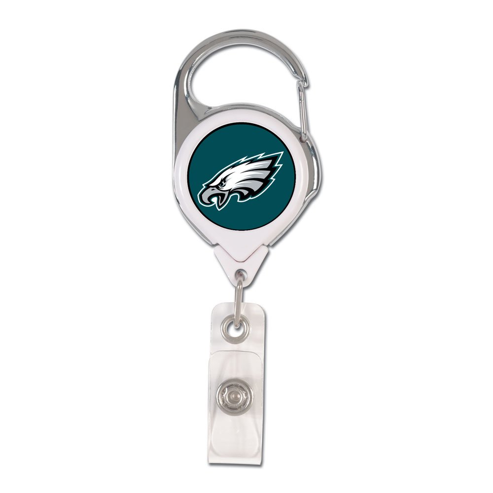 NFL Philadelphia Eagles Retractable Premium Badge Holder, Team Color, One Size