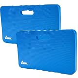 Dimple Thick Kneeling Pad | Garden Pad for Gardening | Kneeling Pad for Work | Garden & Bathtub Kneeler for Baby Bath | Kneeling Mat for Exercise & Yoga (XL) 17.8 x 11, Thickest 1-½"(2 Pack, Blue)