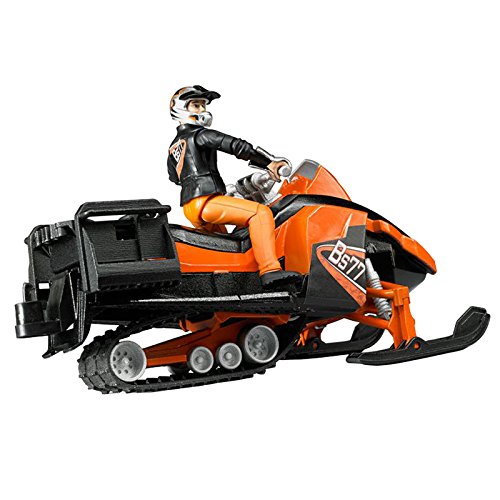 Bruder Snowmobile with Driver & Accessories