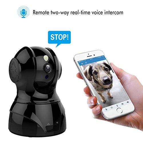 1080p 2.4GHz HD Wireless Indoor WiFi Home Security Camera With Face/Sound/Motion Detection, Two Way Audio, Night Vision Remote Control For Baby Elder Pet Office, Support Android IOS Windows Mac