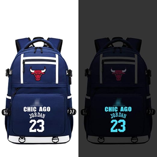 YDYL-LI Boy Baloncesto Mochila Personalizada Michael Jordan # 23 ...