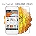 Boonix Apple iPod Touch Screen Protector for 6th Generation 5th Generation, Scratch-Resistant Protective Cover (Screen Protector)