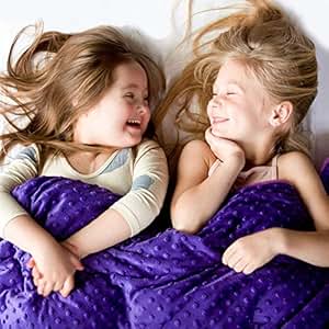 Amazon.com: Harkla Kids Weighted Blanket (7lbs) - Great for Sensory
