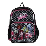 Officially Licensed Monster High Backpack - Two zipper pockets for more organization
