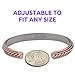 Pure Magnetic Copper Bracelet for Women & Men - Arthritis & Pain Relief - 6 Rare Earth Therapy Magnets - Two-Tone, Braided