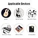 SPEAKFRIENDS 20ft Guitar Instrument Cable, 1/4 Inch TS to 1/4 Inch TS, 1/4