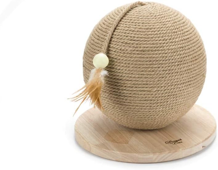 Designed by LotteBalty Scratching Ball Length 30 cm Width 30 cm Height 27 cm Sand