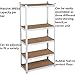 Topeakmart 5 Tier Storage Rack Heavy Duty Adjustable Garage Shelf Steel Shelving Unit,71
