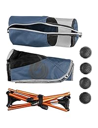 Silla playera   campamento portátil Terralite perfecta para la playa, campamentos, mochileros y festivales al aire libre. Compacta y sólida (resiste 350 libras). Incluye soporte para pies Terragrip. No se hunde en la arena o barro.