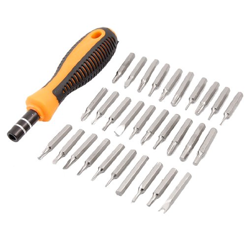 Click Here to See More Images uxcell Nonslip Grip 31 in 1 Hex Slotted Phillips Screwdriver Bits Set