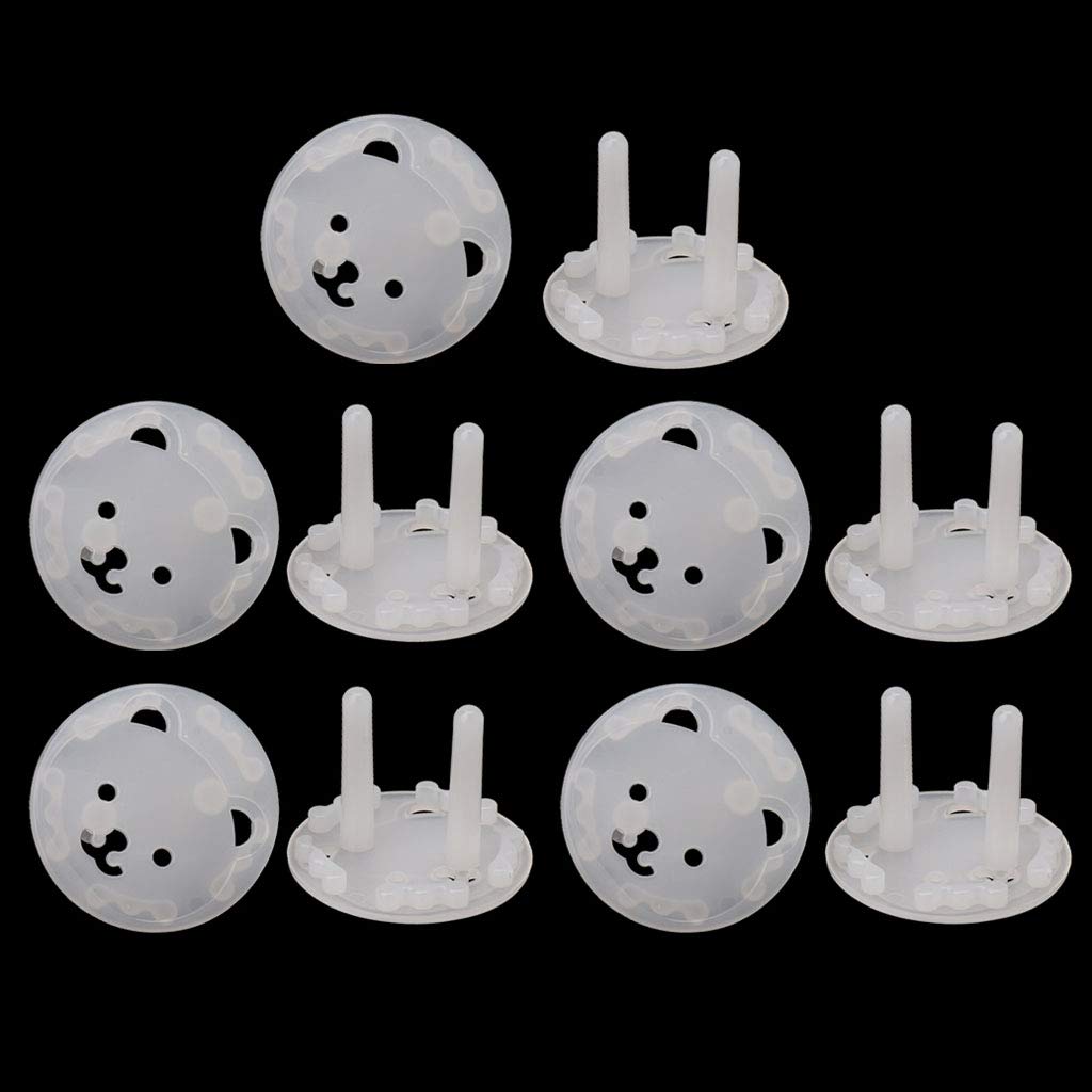 BELTI Europe Standard Plug Socket Protective Cover Set Baby Child Safety Kit of 10 Outlet Cover Children Care