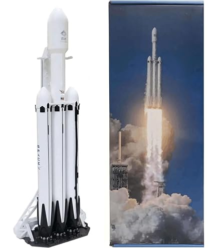 Amazon.com: yuanpulalala Dragon+F9 Starship Heavy Metal Diecast