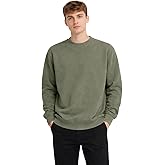 Milltex 403 Pigmented Dyed Crewneck Pullover Sweatshirt Soft Handfeel 3 End Fleece 80% Cotton 20% Poly 9.5 Oz 340 GSM