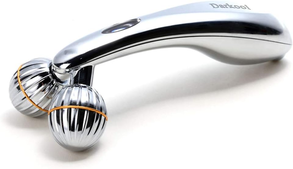 Darkool Hand held Facial Massage Device with face Roller