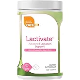 Zahler Lactivate, Advanced Lactation Support Supplement, Certified Kosher, 300 Tabs