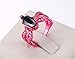 Pink Style 2017 New 1 piece Black & 44 pieces White Zircon Prong Setting Ring