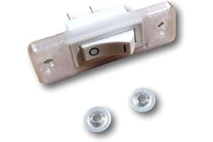 AFTERMARKET JENN AIR Aftermarket Replacement Jenn Air Fan Switch Cooktop/Stove/Range - 2 Wires (White)