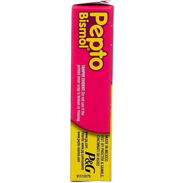 PEPTO-BISMOL 5 SYMPTOMS DIGESTIVE RELIEF CHEWABLE TABLETS, CHERRY 30 EA (PACK OF 6)