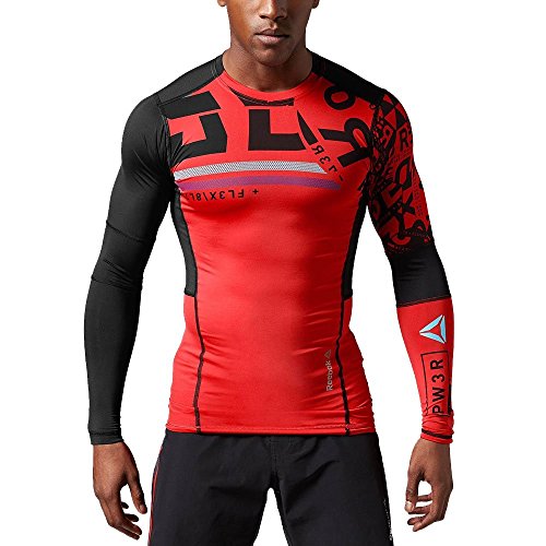 Buy Reebok Men's Crossfit ONE Compression Spartan Long TShirt B85188