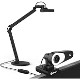 JOYUSING 4K Document Camera Webcam with Fast PDAF, for Real-time Projection, Web Conferencing, Distance Learning, Remote Teaching - Mac, Windows