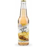 Rocket Fizz Melba's Fixins Apple Pie Soda Flavor | Cane Sugar | Craft Soda Pop Drinks | 12 oz in Glass Bottle (Single Bottle)