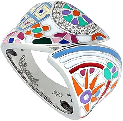 Bague en email Clearance