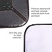 Car seat Mat Protector by Babykid - Thick Pad, XL Size with 2 Large Pockets, Fit Any Vehicle, Premium Waterproof 600D PVC Fabric. This Child & Baby Carseat Mat Protects Your Upholstery from Damage