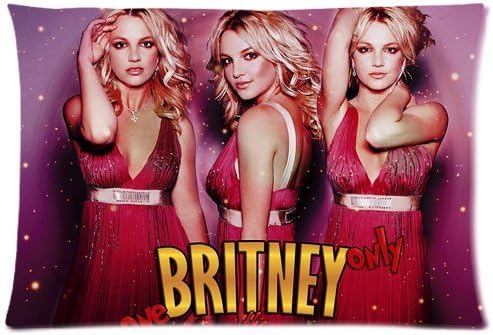 Custom Britney Spears Pattern 20 Pillowcase Cushion Cover Design Standard Size 20X30 Two Sides