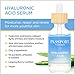 Hyaluronic Acid Serum - Organic and Vegan - 100 Percent Pure of a 1 Percent Solution 2 Ounce