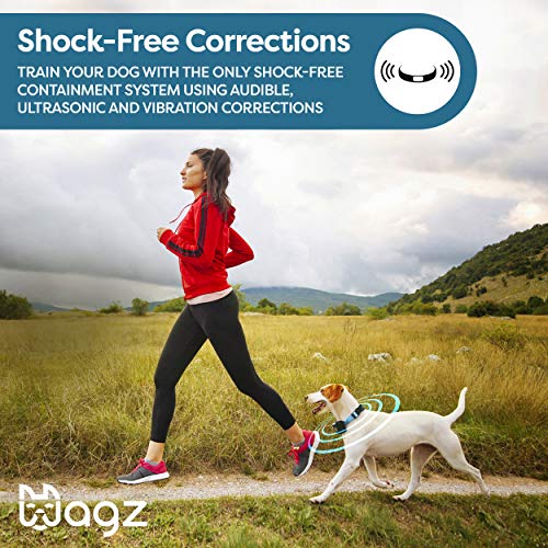 Wagz Freedom Smart Dog Collar, ShockFree Pet Containment and Wellness