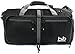 BB Bags&Backpacks - Medium Gym Duffle Bag with Pockets - Packable Duffel for Men and Women (Black)