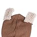 FEITONG(TM) Lovely Winter Baby Kids Girls Boys Warm Woolen Coif Hood Scarf Caps Hats (#A)