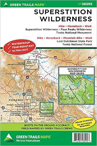 superstition mountains hiking map