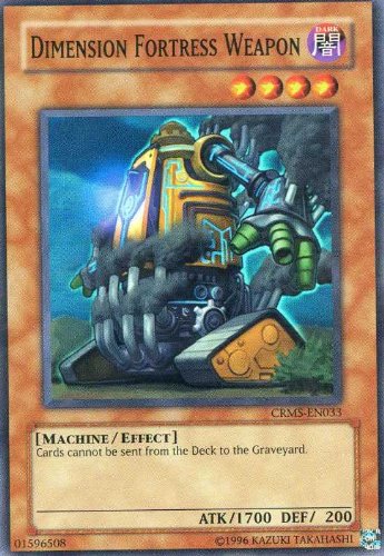 Yu-Gi-Oh! - Dimension Fortress Weapon (CRMS-EN033) - Crimson Crisis - Unlimited Edition - Super Rare