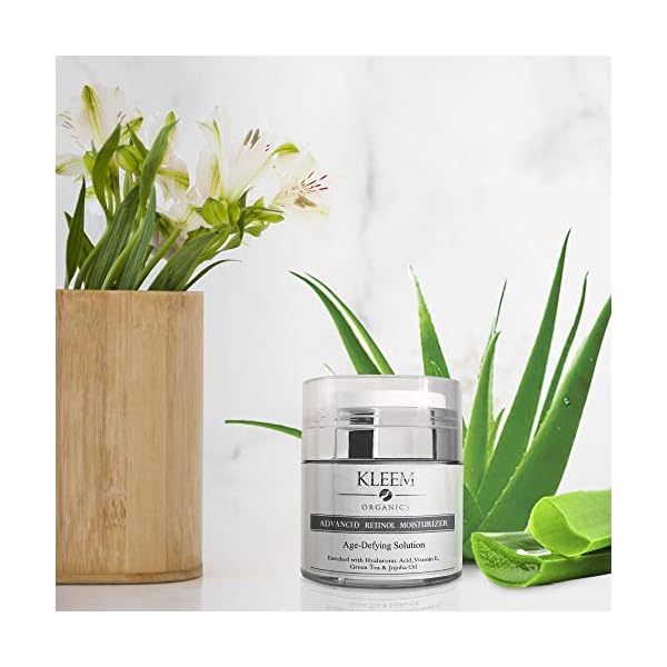 Retinol Face Cream with Hyaluronic Acid & Vitamin E - The Best Anti Aging Cream to Reduce Wrinkles & Age Spots Day…