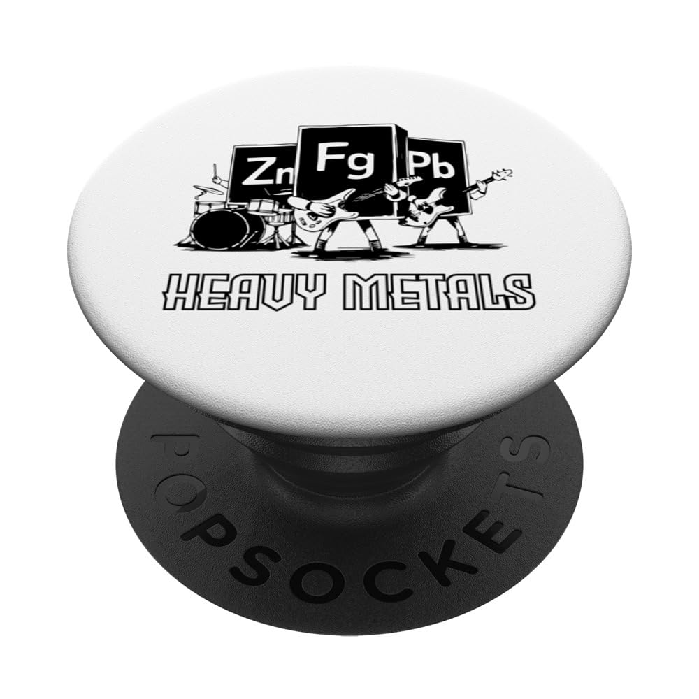 Heavy Metals Periodic Table PopSockets Swappable PopGrip