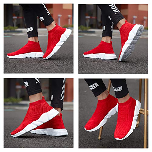 wxq men's running lightweight breathable casual sports shoes fashion sneakers walking shoes