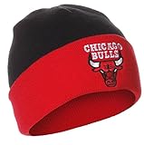 Chicago Bulls Red Cuff Beanie Hat - NBA Cuffed Knit Adidas Cap