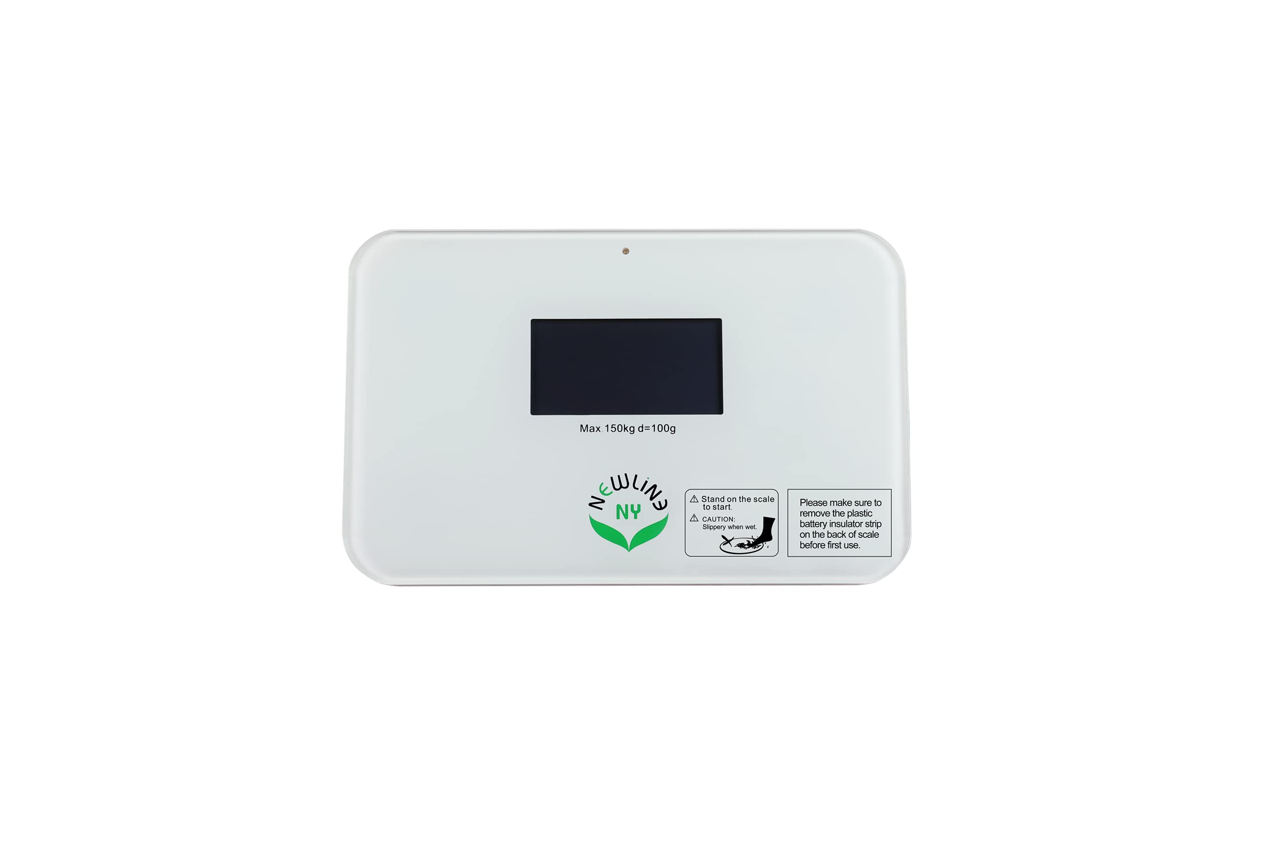 NewlineNY Smallest Step On Super Mini Travel Bathroom Scale, SBB0638SM-WH Off White