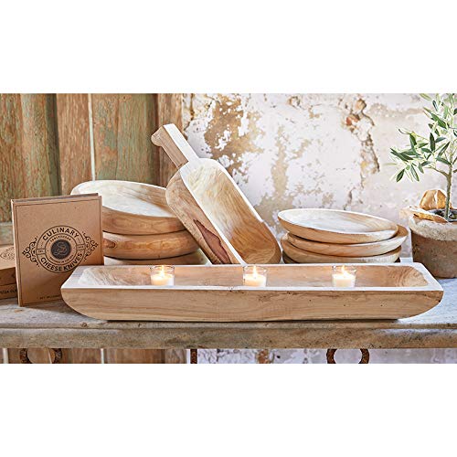 Santa Barbara Design Studio Natural - Large - Paulownia Wood Bowl
