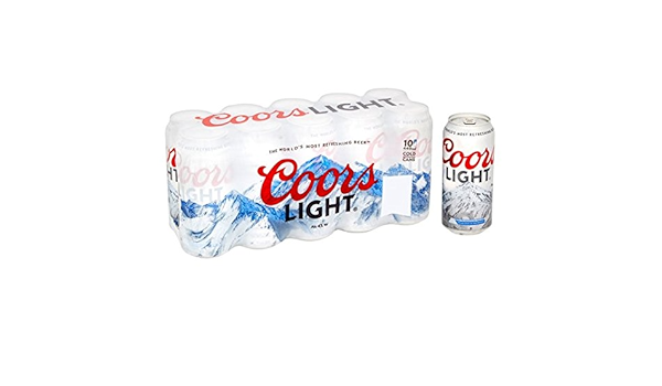 Coors Light 10 x 440ml : Amazon.es: Alimentación y bebidas