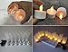 Opeita Rechargeable Candles (12 Pack), Rechargeable Tea Lights, Flameless Candle Tealight,Premium LEDs in High Brightness,Long Lasting 10~12 Hours,Ideal for Restaurants,Coffee Shops,Hotel and Home