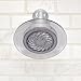Speakman S-4002 Reaction Single-Function Showerhead for Stylish Bathroom Décor, 2.5 GPM, Clear Smokey Gray