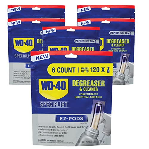WD-40 Specialist Degreaser and Cleaner EZ-PODS, Customizable Industrial-Strengt…