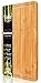 BELLO Premium Bamboo Cutting Board Extra Large and Durable 18 x 12 inches with Drip Juice Groove.The Best Thick Strong Organic Kitchenware