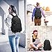 Tocode Business Travel Laptop Backpack 15.6 Inch, Computer Backpack School Backpack with USB Charging Port&Headphone Hole Anti-Theft Water Resistant College Backpack for Women & Men–Black Update