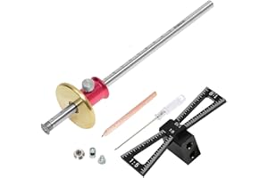 YOSELIN Dovetail Marking Jig Wheel Marking Gauge Tool Set, 1 Woodworking Pencil,1 Wheel Cutter for Hardwood,1 Bearing Wheel C